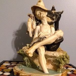 Capodimonte porcelain figurine